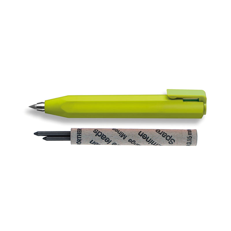 Worther Shorty Soft Grip 3.15 mm Mechanical Pencil, Apple Green