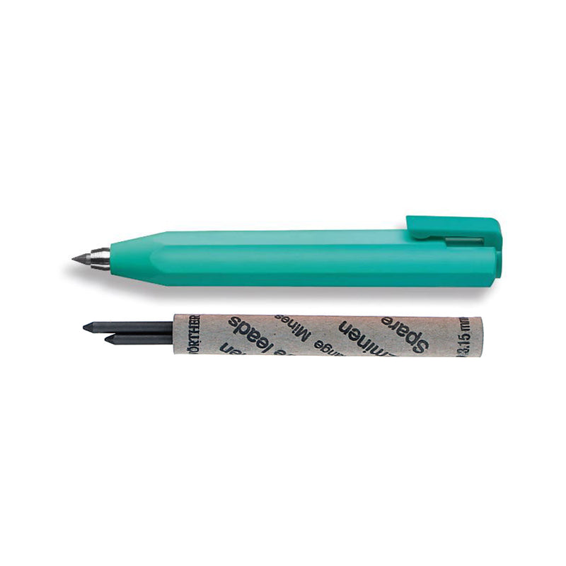 Worther Shorty Soft Grip 3.15 mm Mechanical Pencil, Mint Green