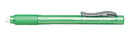 PENTEL Retractable Clic Eraser Grip, Green