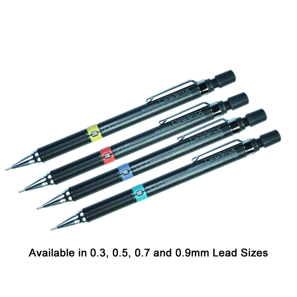 Zebra Zensations Drafix Technical Mechanical Pencil, 0.3 mm
