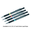 Zebra Zensations Drafix Technical Mechanical Pencil, 0.3 mm